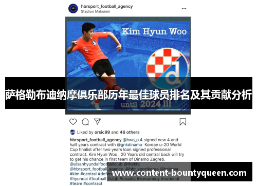 萨格勒布迪纳摩俱乐部历年最佳球员排名及其贡献分析