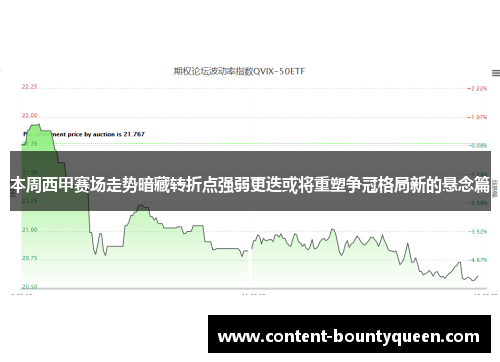 本周西甲赛场走势暗藏转折点强弱更迭或将重塑争冠格局新的悬念篇